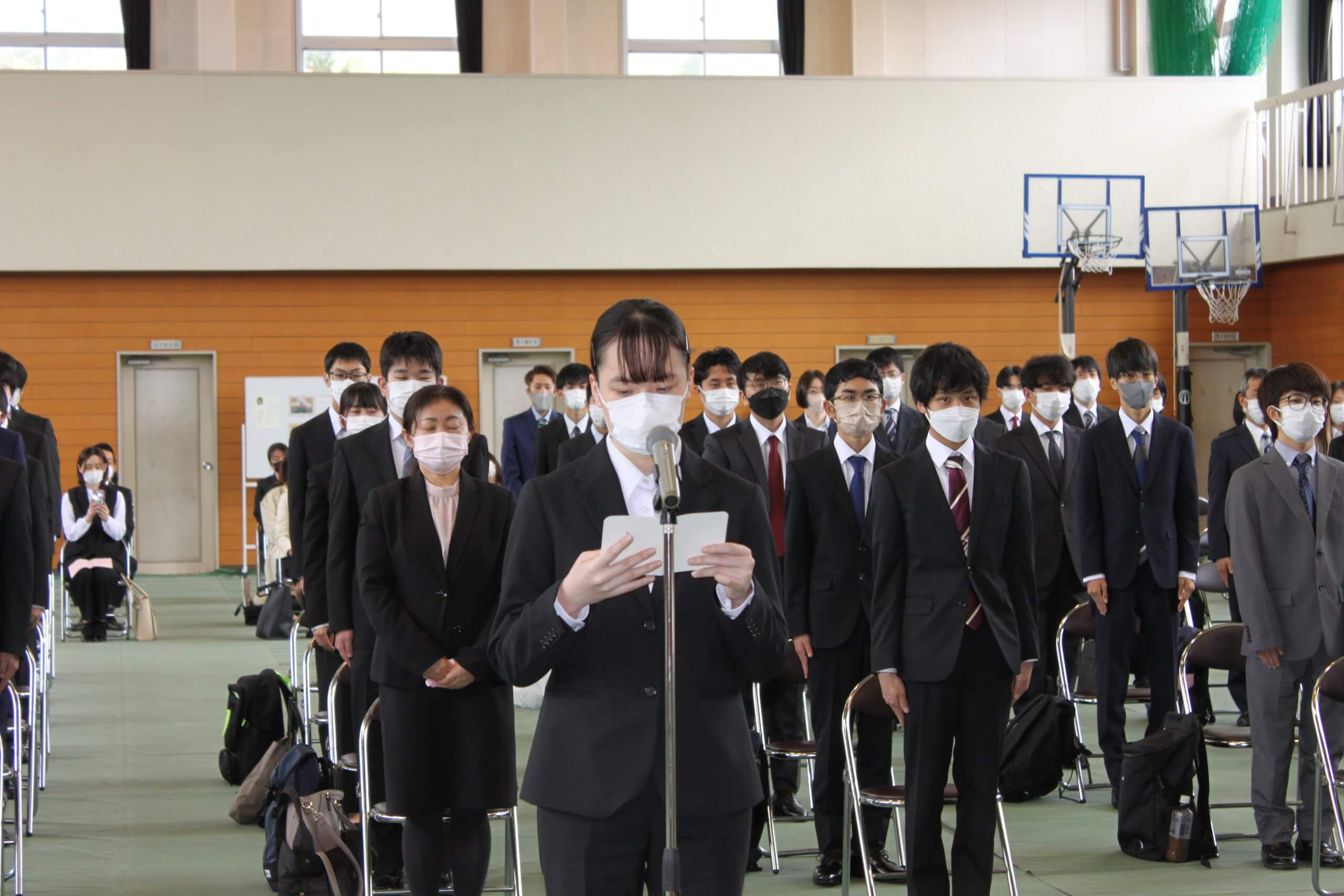 令和5年度常設科訓練生の入校式を開催! │ 山口県周南市の職業能力開発校 山口県立東部高等産業技術学校 令和5年度常設科訓練生の入校式を開催! │ 山口県周南市の職業能力開発校 山口県立東部高等産業技術学校